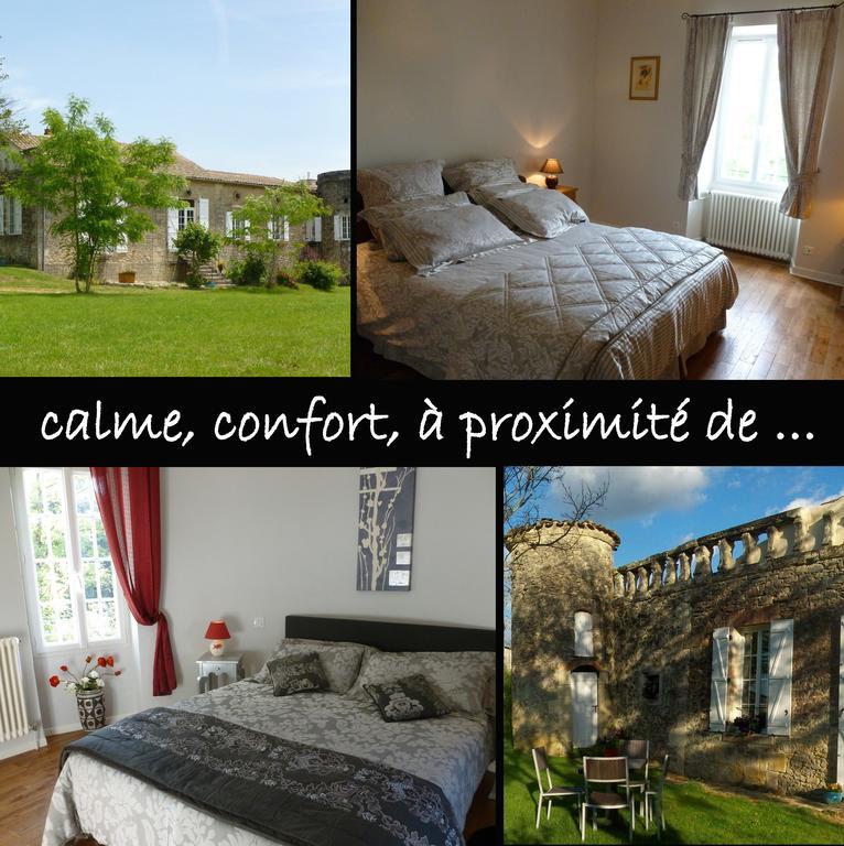 Ancien Haras De La Tour Bed & Breakfast Lamothe-Landerron Exterior photo